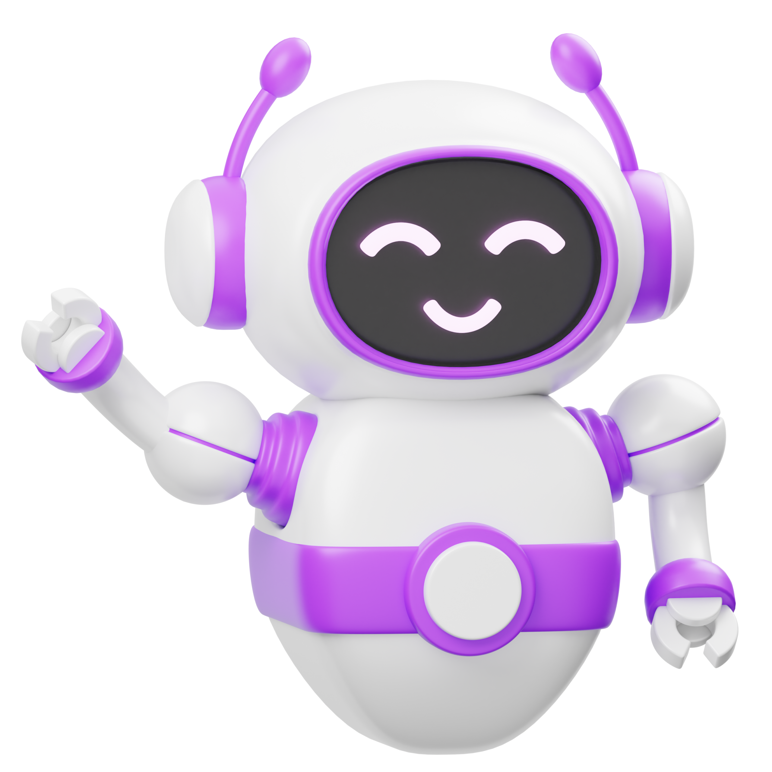 Echo waving hello